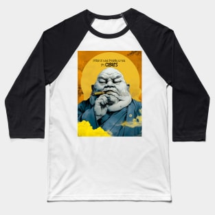 Puff Sumo: Peace of Mind Brought to you by Cigars Baseball T-Shirt